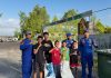 Ditpolairud Tingkatkan Kesadaran Lingkungan, Ajak Warga Desa Kapitan Sapu Bersih Sampah