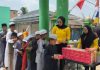 Program Jumat Berkah, Ditpolairud Polda Kalteng Tunjukkan Sisi Humanis Polri