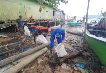 Ditpolairud Polda Kalteng Masifkan Gerakan Indonesia Asri di Pesisir Pantai