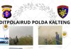 Ditpolairud Polda Kalteng Turun ke Lapangan Padamkan Karhutla di Wilayah Jelai