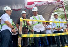 Groundbreaking Penataan Kawasan Lanjas, Bupati Shalahuddin Bertekad Realisasikan Water Front City
