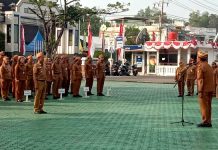 Pimpin Apel Gabungan, Bupati Shalahuddin Tekankan Disiplin dan Ketepatan Waktu Kerja ASN