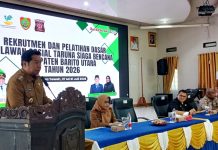 Wabup Barito Utara Felix Tingan Buka Rekrutmen TAGANA 2026, Tegaskan Relawan Siaga Hadapi Bencana