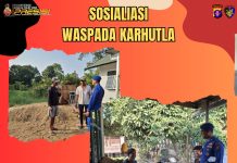 Sambangi Masyarakat Pesisir, Ditpolairud Polda Kalteng Bicarakan Pencegahan Karhutla