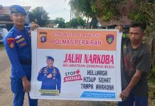 Gencarkan Polmas, Ditpolairud Jadikan Narkoba Musuh Bersama
