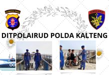 Personel Ditpolairud Hadir, Lokasi Wisata Pantai Jelai Aman dan Nyaman 