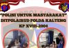 Ditpolairud Polda Kalteng Dukung Pendidikan Anak-Anak DAS Kumai Lewat Kapal Perpustakaan Terapung
