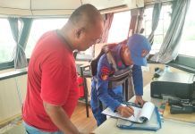 Patroli Langkah Preventif Ditpolairud Amankan Perairan DAS Kahayan
