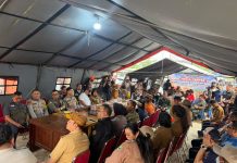 Polda Kalteng Respon Karhutla, Dirpolairud Dampingi Kapolda Rakor dengan Menhut di Kapuas