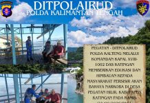 Antisipasi Penyebaran Narkoba di DAS Katingan, Personel Ditpolairud Edukasi Masyarakat Pegatan Hilir