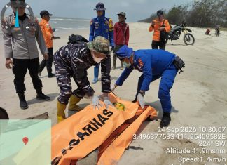 Dua Jenazah Korban Tenggelam KM Virgo Transport 8 Ditemukan di Sungai Rambai dan Sungai Perlu Seruyan