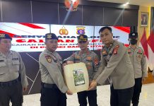 Respon Karhutla, Polres Barito Utara Salurkan 100 Liter Cairan X-Fire ke Lima Polsek Wilayah Rawan Karhutla