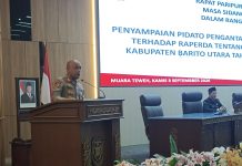 Setelah Bertugas 1,8 Tahun di Barito Utara, AKBP Singgih Febiyanto Pamit di Gedung DPRD