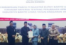 Pemkab Barito Utara Serahkan Pidato Pengantar Raperda Perubahan APBD 2026 ke DPRD