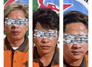 Tiga Pria Asal Murung Raya Diduga Komplotan Pengedar Sabu Dibekuk dalam Mobil di Muara Teweh