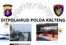 Polairud, TNI AL, dan KPLP Amankan Temuan Life Craft KM Virgo Transport 8 