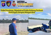 Polisi Penolong, Cara Ditpolairud Polda Kalteng Perkuat Hubungan dengan Masyarakat Buntok
