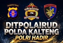 Ditpolairud Polda Kalteng Bendung Bahaya Terorisme dan Radikalisme di DAS Seruyan